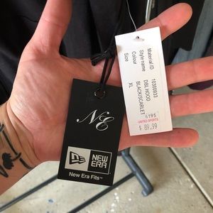 Brand new with tags. NEW ERA hoodie, double hood.